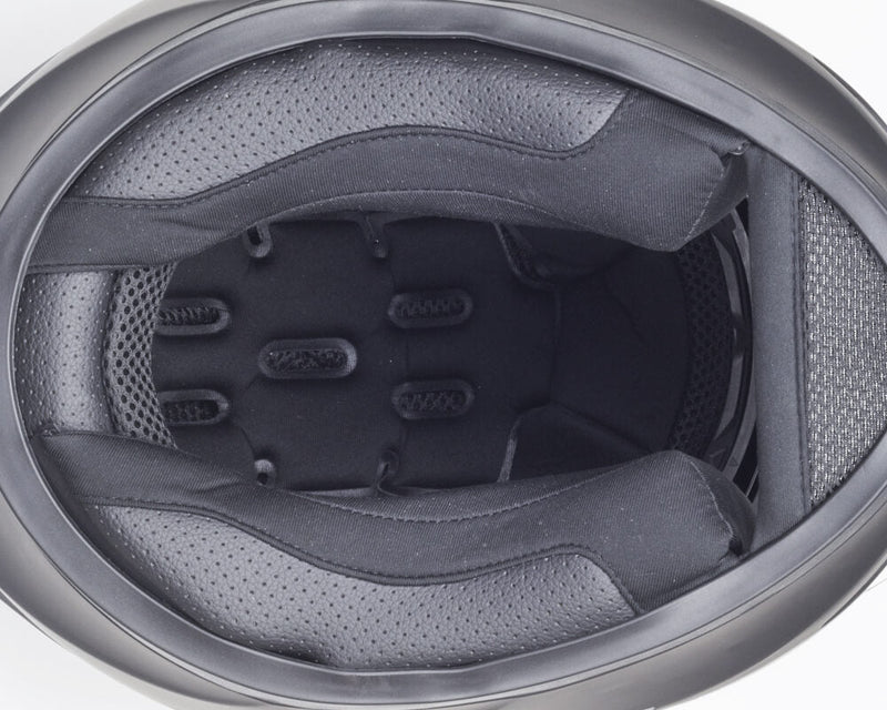 Casco Integrale per Scooter Visiera Lunga CGM Tampere 316A Nero Opaco Varie Misure