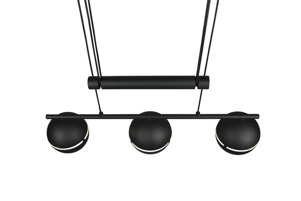 Innenpendelleuchte E14 aus mattschwarzem Metall acquista