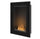Bioethanol-Wandkamin 55x79 cm Rahmen 550 Schwarz