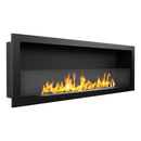 Camino a Bioetanolo da Incasso 120x15x40 cm Furore 120 Nero