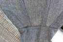 Divano Letto da Esterno Brasile con Cuscini Ø180x80 h cm in Wicker Grigio