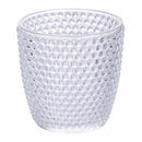 Set 6 Bicchieri Acqua in Vetro 300 ml Villa d'Este Home Tivoli Geometrie Clear