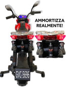 Moto Elettrica per Bambini 12V ZZR Rossa