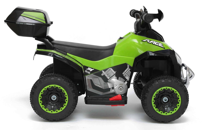 Mini Quad Elettrico per Bambini 6V Kid Go Deluxe Verde