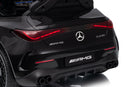 Macchina Elettrica per Bambini 12V Licenza Ufficiale Mercedes CLE53 Sedile in Pelle Nero