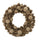 Rosenkranz mit Champagner-Tannenzapfen cm Ø45xh9