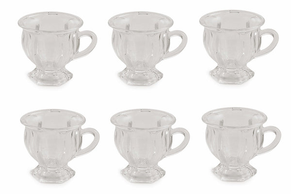 prezzo Set mit 6 Kaffeetassen aus Glas 90 ml Villa d'Este Home Tivoli Glas
