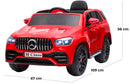 Macchina Elettrica per Bambini 12V con Licenza Mercedes M-Class Rossa