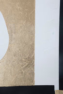 Dipinto su Tela Obix 80x2,7x100 cm in Legno di Pino e Canvas Multicolor