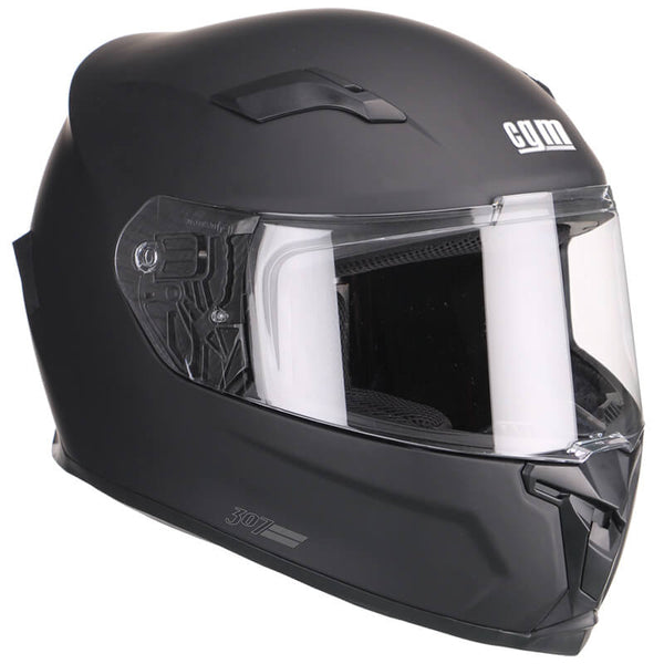prezzo Scooter-Integralhelm CGM Valencia Long Visor 307A Mattschwarz Verschiedene Größen