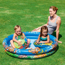 Piscina Gonfiabile 2 Anelli per Bambini Ø122x20 cm in Vinile Bestway 51124