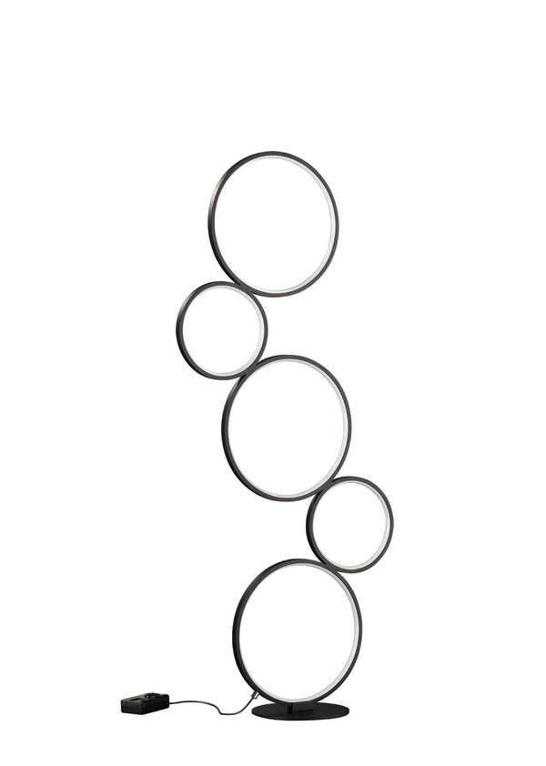 LED-Stehleuchte für den Innenbereich aus mattschwarzem Metall online