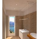 Stendibiancheria da Soffitto Salvaspazio per Interni e Esterni con 5 Aste da 200cm (altezza soffitto 250 cm) Stendinik