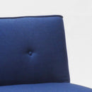 Divano Letto 178x82x70 cm in Tessuto Blu