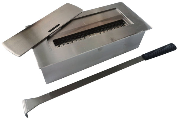 Bruciatore a Bioetanolo per Camini 28,5x12,5x8 cm 1,5L in Acciaio Inox online