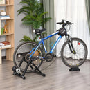 Rullo per Bicicletta Pieghevole con 5 Velocità per Allenamento Indoor 