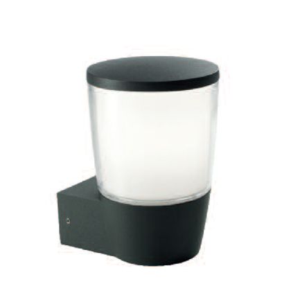 Wandleuchte in hochgrauer Farbe für Outdoor Torch Line Livos online