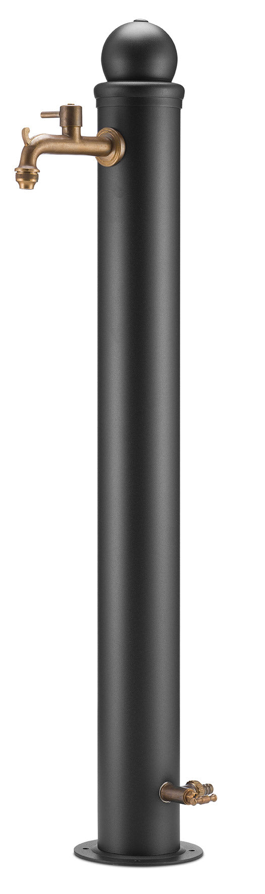 Gartenbrunnen mit Doppelhahn Belfer 42/ARRM Anthrazit online