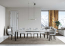 Tavolo Allungabile 160-264x90x77 cm Everyday Bianco Frassino