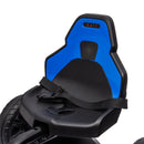 Go Kart a Pedali per Bambini 100x58x58,5 cm Ruote in EVA Blu