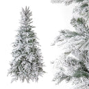 Albero di Natale Artificiale Innevato 260 cm Abete Verde