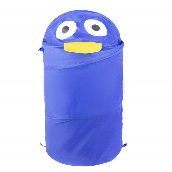 acquista Faltbarer Tierspielzeugkorb mit Metallstruktur 80x40 cm Blau