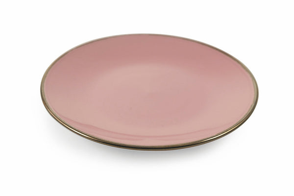 online Set 6 Obstteller aus Steingut Ø19,5x2 cm Villa d'Este Home Tivoli Royal Passion Pink
