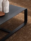 Tavolino da Esterno 105x62x38h cm in Alluminio Merrigan Antracite  
