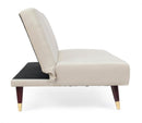 Divano Letto 3 Posti 180x88x82 cm Alma in Velluto