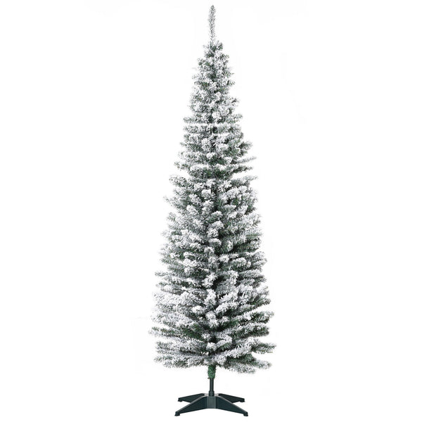 online Künstlicher Weihnachtsbaum schneebedeckt 180 cm 390 grüne Tannenzweige