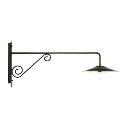 online Große Wandleuchte in grauer Farbe für Outdoor Flat Line Antico Sovil