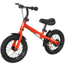 Bicicletta Pedagogica per Bambini 10" Senza Pedali   Rossa