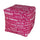 Pouf Puff Pouf Cube 40x40x40cm Big City Fuchsia Avalli