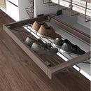 Cassetto Porta Scarpe Scarpiera per Armadio 60 cm Emuca Moka