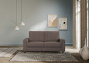 Divano 2 Posti 148x85x85 cm Sakar in Tessuto Talpa