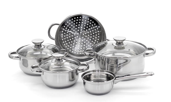 acquista 8-teiliges Kochgeschirr-Set aus Antihaft-Edelstahl-Induktions-Fascinosa-Kollektion