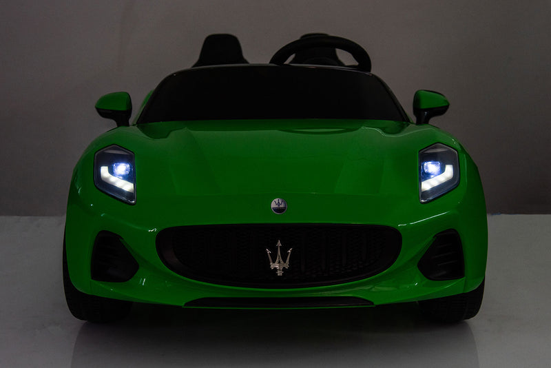 Macchina Elettrica per Bambini Licenza Maserati Folgore 12V Verde  