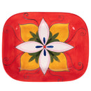 Piatto Rettangolare 37,5x30,5x3,5 cm  in Ceramica VdE Tivoli 1996 Infinito  
