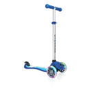 Monopattino a 3 Ruote a LED 3 Altezze Max 50Kg Globber PRIMO Fantasy Lights Up Universo Blu