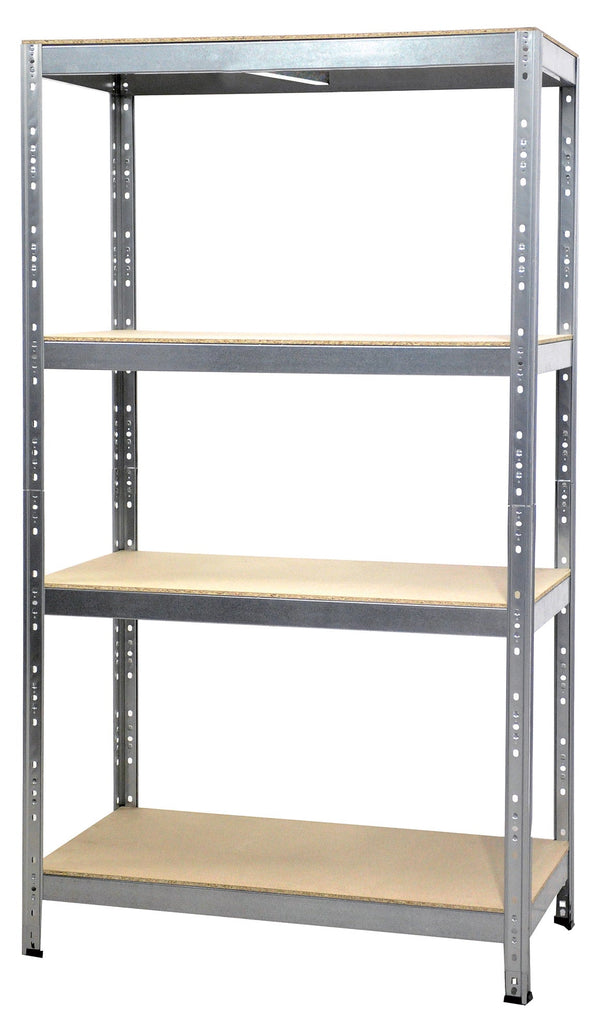 Metallregal 4 Regale aus Spanplatten 120x60x180 cm verzinkt prezzo