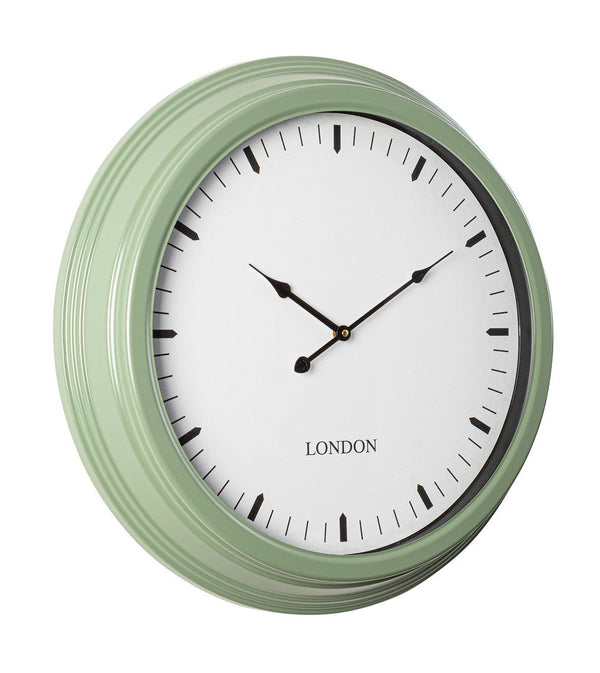 acquista Orologio da Parete Ø58,5x8,7 cm in Metallo Mathias Verde
