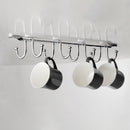 Appendino per Bicchieri per Mobile Supra Imballo 1 Pezzo Cromato Brillo Acciaio Emuca