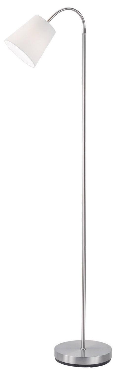 online Piantana da Interno Attacco E27 in Metallo Nichel Opaco