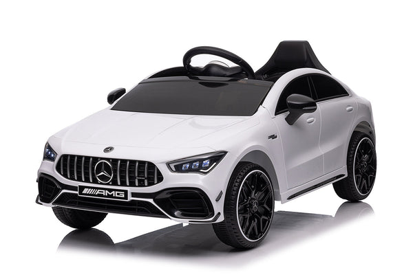 Macchina Elettrica per Bambini 12V con Licenza Mercedes CLA45 AMG Bianca online