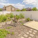 Recinzione per Giardino Estensibile Autoportante 35-300 cm in Metallo e Alluminio Marrone Scuro