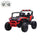 Macchina Elettrica per Bambini Buggy Safari 2 Motori da 35W con Telecomando Luci e Suoni Rosso