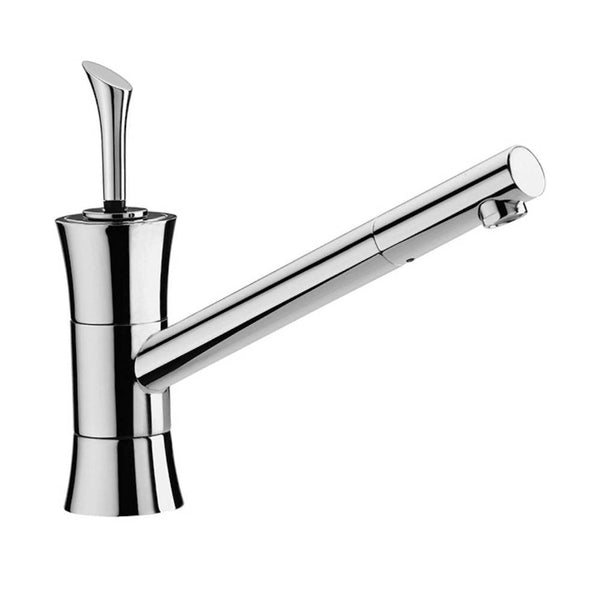 sconto Rubinetto Cucina Miscelatore Monocomando Lavello Girevole in Ottone Regina  Cromato