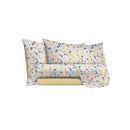 Set Lenzuola con Stampa Sopra Sotto e Federe Background Varie Misure