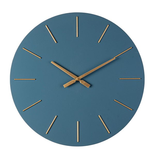 sconto Orologio da Parete  Ø60x5 cm in Legno TimeLine Blu