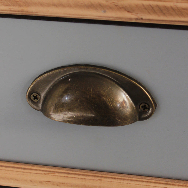 Scrivania Ajax 120x50x79 h cm in Legno Multicolor